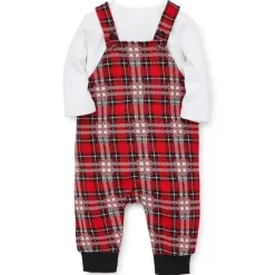 Little Me - Conjunto de macacão xadrez, xadrez Discount