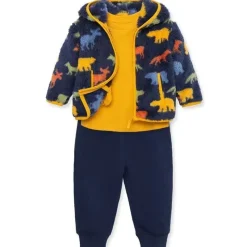 Little Me - conjunto de sherpa infantil 3Pk Baby Boy Woodland Online