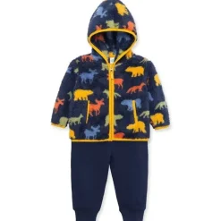 Little Me - conjunto de sherpa infantil 3Pk Baby Boy Woodland Online