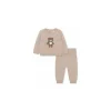 Little Me - Conjunto de suéter de urso, castanho Hot