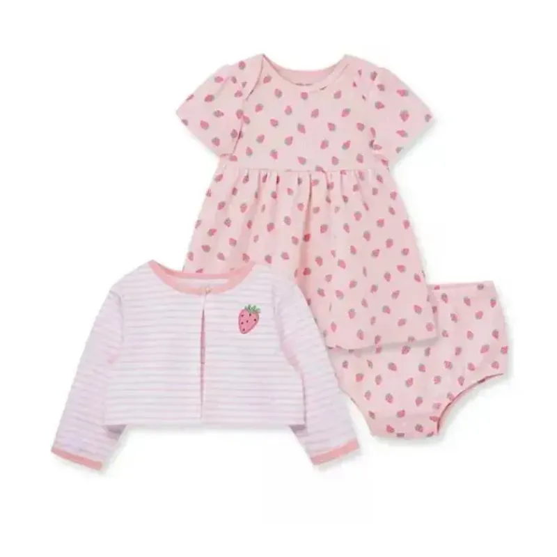 little_me__conjunto_de_ve_SKUFzEU4d7U_0.webp Little Me - conjunto de vestido morango menina, rosa New