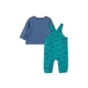 Little Me - Conjunto geral de caminhões, azul-petróleo Fashion
