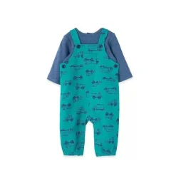 Little Me - Conjunto geral de caminhões, azul-petróleo Fashion
