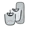Little Me - Dálmata Bib Burp, Cinza Best