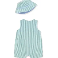 Little Me - Macacão e chapéu de golfe para bebês, verde Online