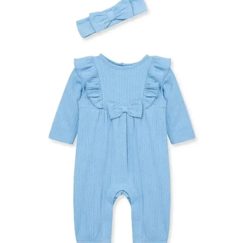 little_me__macaco_e_tiara_SKUyLMwvTMG_0.webp Little Me – Macacão e tiara de malha Pointelle azul para bebê menina Fashion
