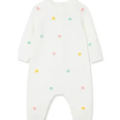 Little Me - Macacão Pastel Dots, Marfim Online
