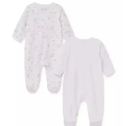 Little Me - 2Pk Baby Boys Lucky Pups Footies Best
