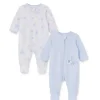 Little Me - 2Pk Baby Boys Magic Safari Footies Sale