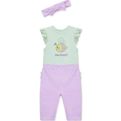 Little Me - 3Pk Baby Girl Bee Happy Bodysuit & Pant Set Online