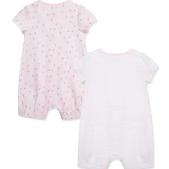 Little Me - 2Pk Baby Girl Romper Tulips Best