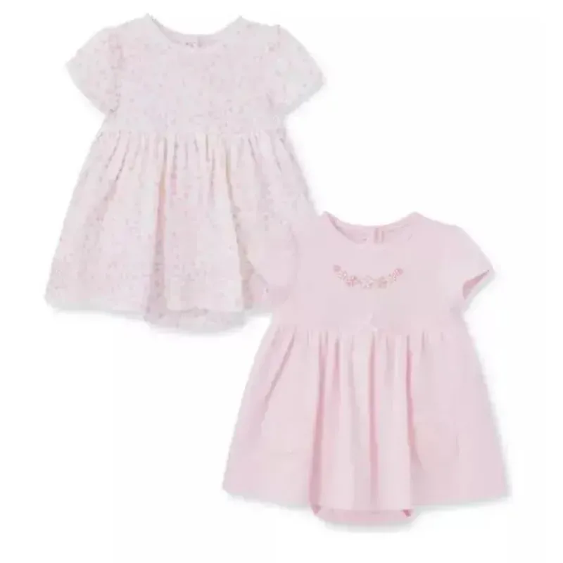 little_me__pk_baby_girl_s_SKU6XJBPmS0_0.webp Little Me - 2Pk Baby Girl Sweet Posy Bodysuit Dress Fashion
