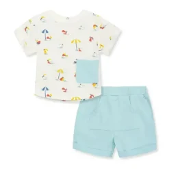 Little Me - 2Pk Focus Kids Infantil Coastal Fashion