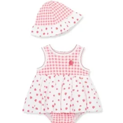 Little Me - Popover e chapéu de morangos para bebê Discount