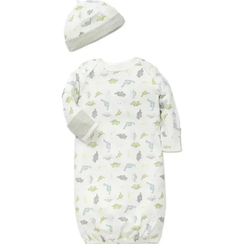 little_me__vestido_e_chap_SKUX1Oic7Ot_0.webp Little Me - Vestido e Chapéu de Dinos Pequenos, Estampa Branca, 0/3M Online