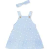 Little Me - Vestido e tiara de gaze para bebê menina Daisy Best
