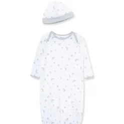 Little Me - Vestido Moon&Stars, Cinza Discount