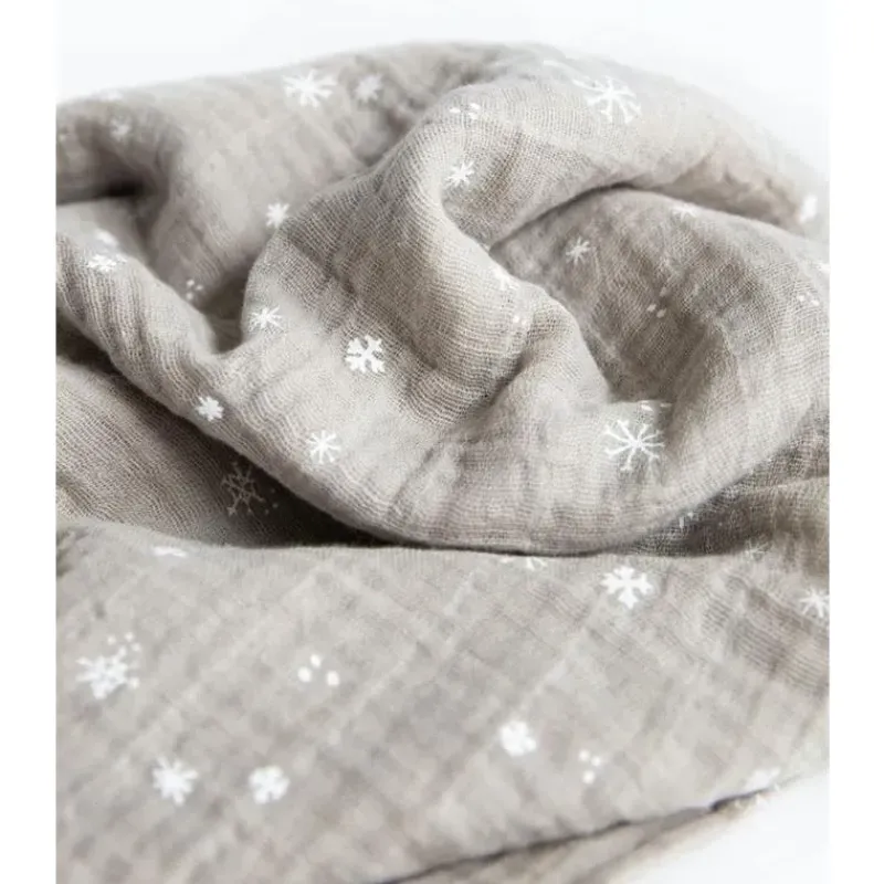 little_unicorn__swaddle_d_SKU5pizcePt_2.webp Little Unicorn - Swaddle de musselina de algodão simples, flocos de neve Outlet