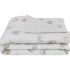 Living Textiles – Cobertor Jersey Sherpa, Tecido Premium Bonito e Aconchegante, Rainbow Sloth Clearance