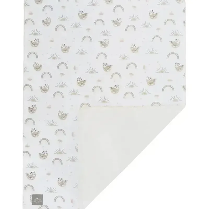 living_textiles__cobertor_SKUvjUWiz57_1.webp Living Textiles – Cobertor Jersey Sherpa, Tecido Premium Bonito e Aconchegante, Rainbow Sloth Clearance