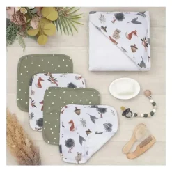 Living Textiles - Conjunto de presente de banho 5Pk Forest Retreat Fashion