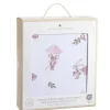 Living Textiles - Cotton Jersey Fitted Sheet, Mushroom House Clearance