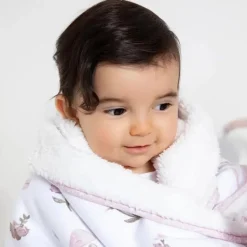 Living Textiles - Jersey Sherpa Blanket, Mushroom House Discount