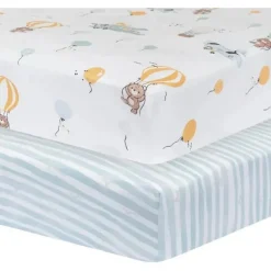 Living Textiles - Lençol de berço 100% algodão Jersey, para cima e para cima Discount