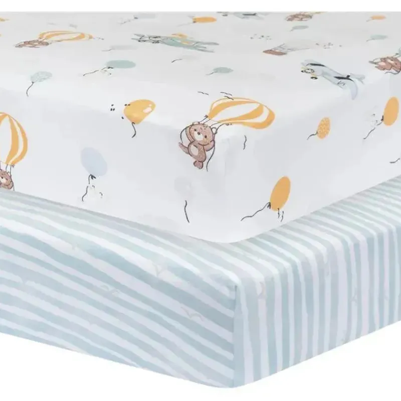 living_textiles__lenol_de_SKU1g9xHV3G_1.webp Living Textiles - Lençol de berço 100% algodão Jersey, para cima e para cima Discount
