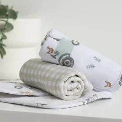 Living Textiles - 5Pc Bath Gift Set, Tractor Ride Discount