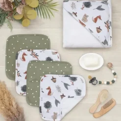 Living Textiles - 5Pk Bath Gift Set, Forest Retreat Sale