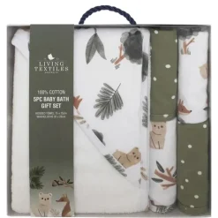 Living Textiles - 5Pk Bath Gift Set, Forest Retreat Sale
