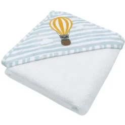 Living Textiles - Toalha com capuz para bebês, Up Up &amp; Away New
