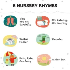 Calis Book Livro de Cali - You Are My Sunshine Nursery Rhymes Fashion