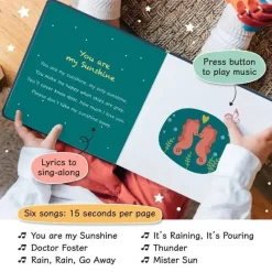 Calis Book Livro de Cali - You Are My Sunshine Nursery Rhymes Fashion