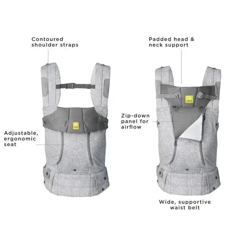 lll_baby__complete_all_se_SKUh4ER5hth_6.webp Líllébaby Líllé Baby - Complete All Seasons Carrier, Pebble Grey Sale