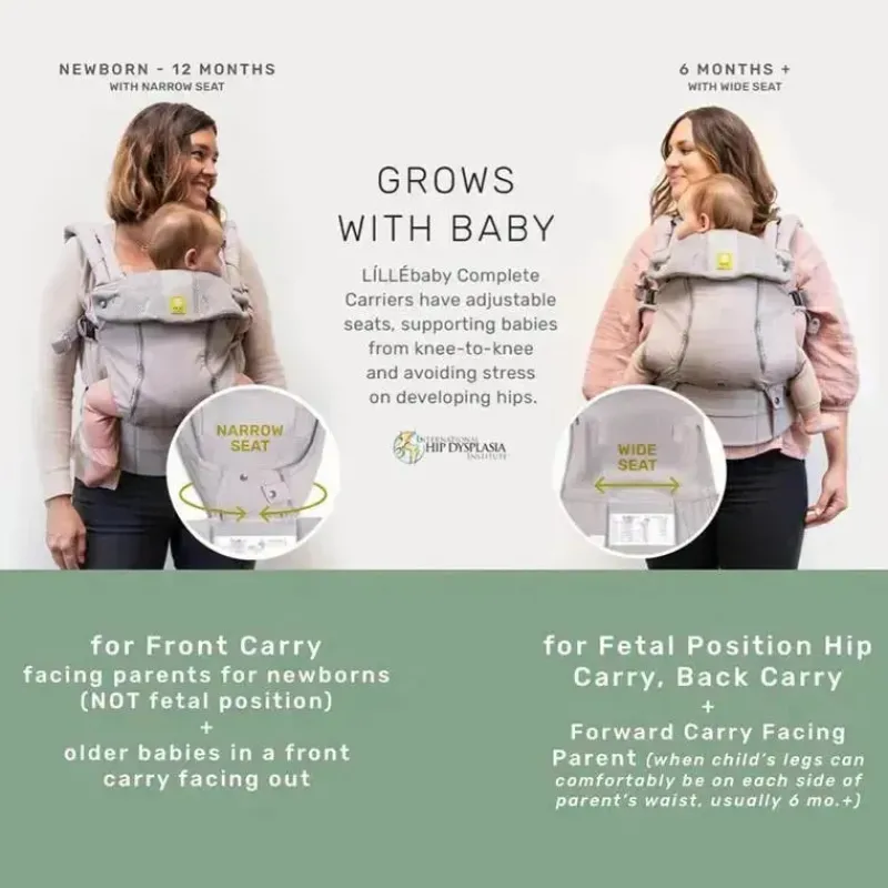 lll_baby__complete_all_se_SKUh4ER5hth_7.webp Líllébaby Líllé Baby - Complete All Seasons Carrier, Pebble Grey Sale