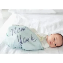Loulou LOLLIPOP Loulou Cobertor Pirulito | Swaddle de bambu de Nova York Best