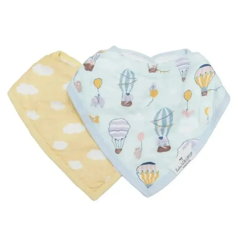 loulou_lollipop__bib_set__SKUJX7wHmJS_0.webp Loulou LOLLIPOP - Bib Set Muslin, Up Up Away New