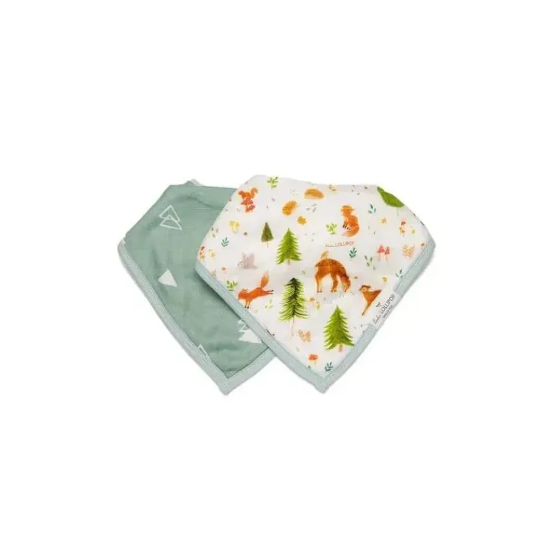 loulou_lollipop__bib_set__SKUOf8QUTs8_0.webp Loulou LOLLIPOP - Bib Set Muslin, Forest Friends Online