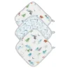 Loulou LOLLIPOP - Conjunto de Toalhinhas 3Pk, Começa a Aventura Outlet