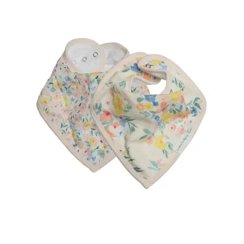 loulou_lollipop__conjunto_SKU9Qr4iPVf_0.webp Loulou LOLLIPOP - Conjunto de babador bandana, buquê floral Outlet