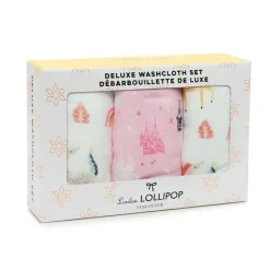 Loulou LOLLIPOP - Conjunto de Toalhinhas 3Pk, Sonho de Unicórnio Hot