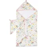 Loulou LOLLIPOP - Conjunto de Toalhas com Capuz, Shell Floral Discount