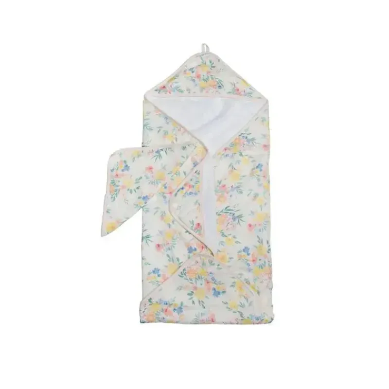 loulou_lollipop__conjunto_SKUR5DfwIJW_0.webp Loulou LOLLIPOP - Conjunto de Toalhas com Capuz, Buquê de Flores New