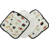 Loulou LOLLIPOP - Conjunto de pano de lavagem de sushi Fashion