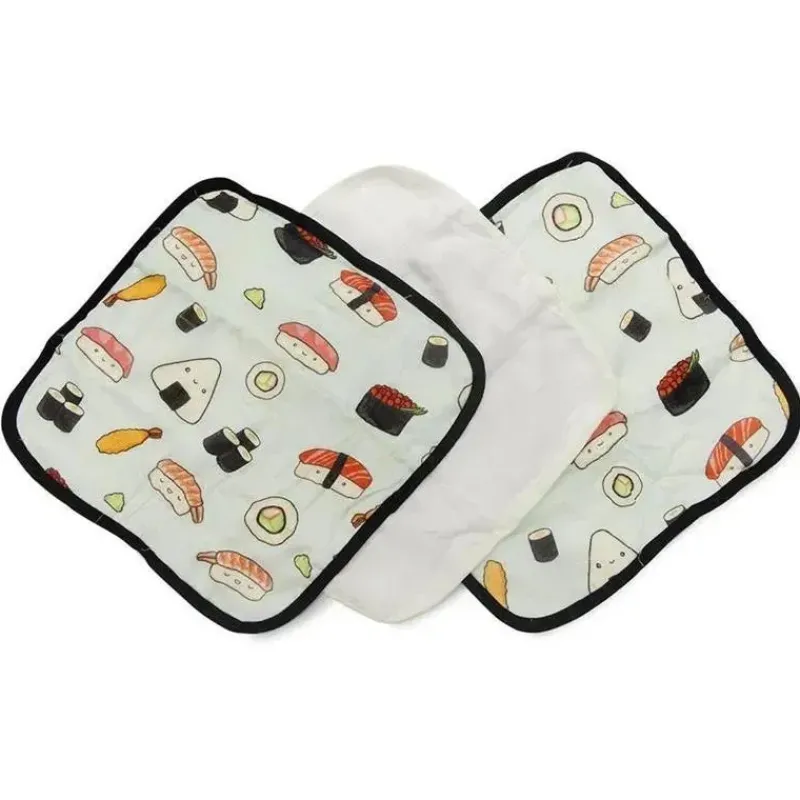 loulou_lollipop__conjunto_SKUTt5oQ2cW_0.webp Loulou LOLLIPOP - Conjunto de pano de lavagem de sushi Fashion