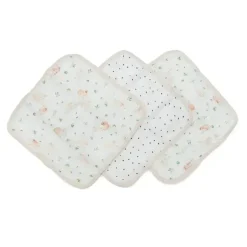 Loulou LOLLIPOP - Conjunto de Toalhinhas 3Pk, Bunny Meadow New