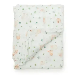 Loulou LOLLIPOP - musselina Swaddle, Bunny Meadow Sale