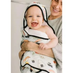 Loulou LOLLIPOP Conjunto de Toalhas com Capuz, Sushi Discount